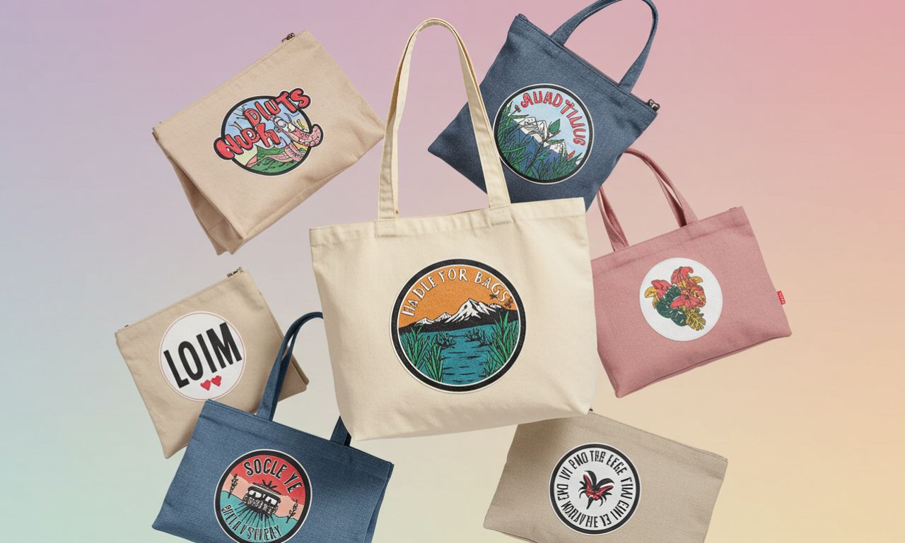 badges for bags